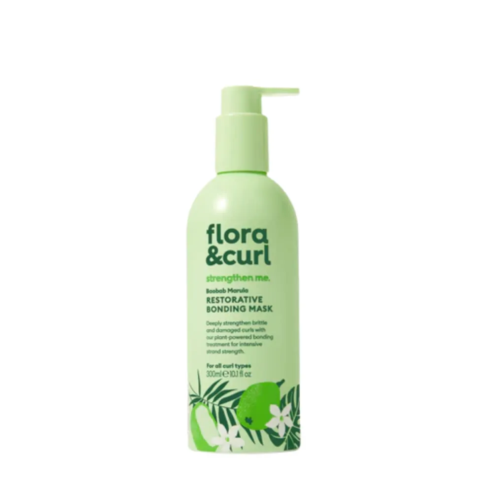 Flora and Curl Baobab Marula Restorative Bonding Mascarilla 300ml